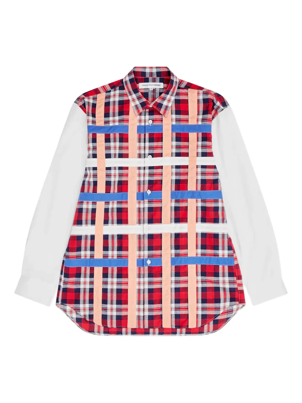 Comme Des Garçons Shirt Camicia a quadri - Rosso