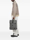 Mulberry Dalston roll-top backpack - Grey