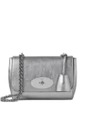 Mulberry Lily metallic chain shoulder bag - Silver