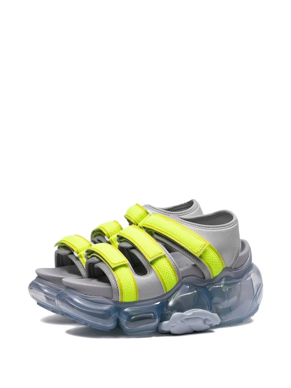 GROUNDS 90mm Moopie Caterpillar three-strap sandals | Heeled Sandals | Image 2