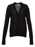 Jil Sander V-neck button-up cardigan - Black