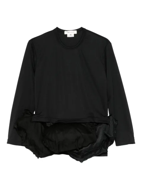 Comme Des Garçons ruffled-layer top