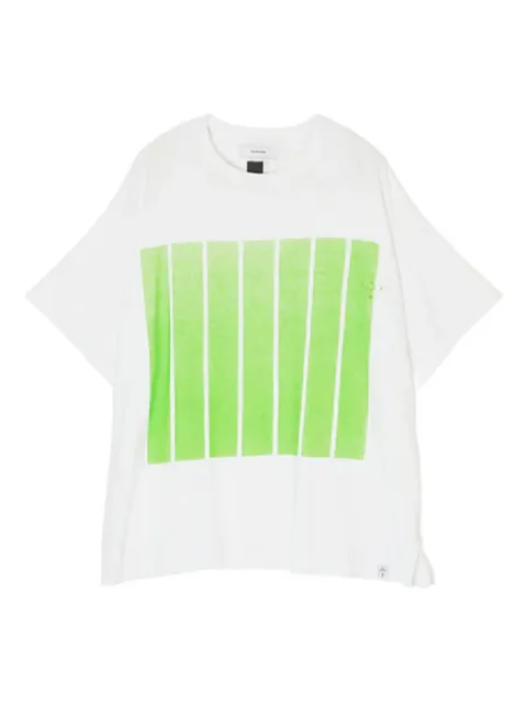 Facetasm graphic-print cotton T-shirt