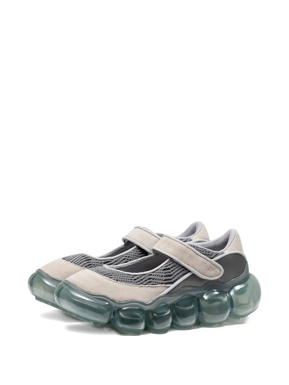 GROUNDS mary-jane bubble sole low-top sneakers Neutrals