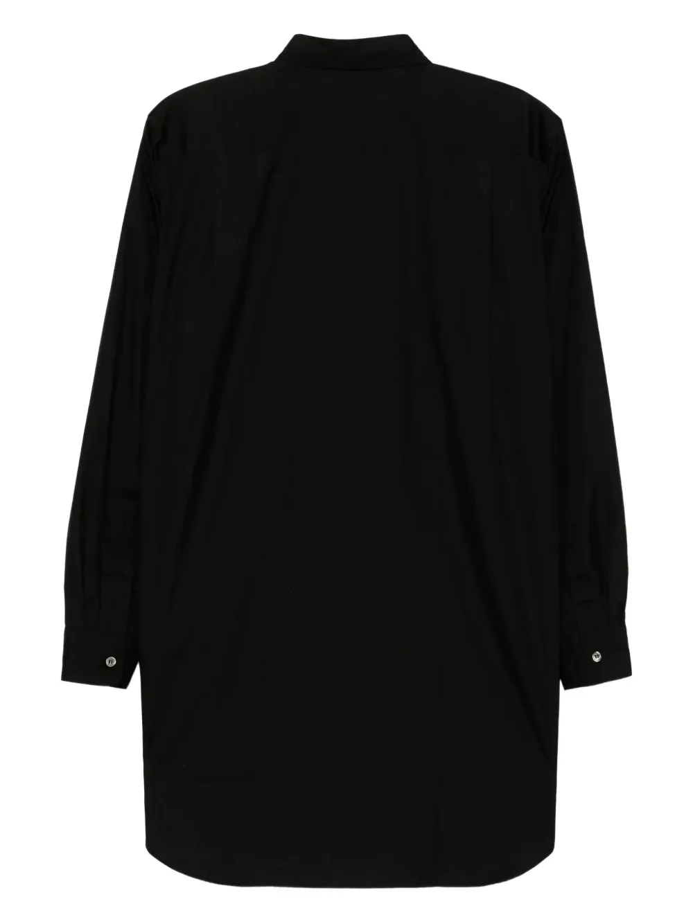 Comme des Garçons Homme Plus Geruit overhemd - Zwart