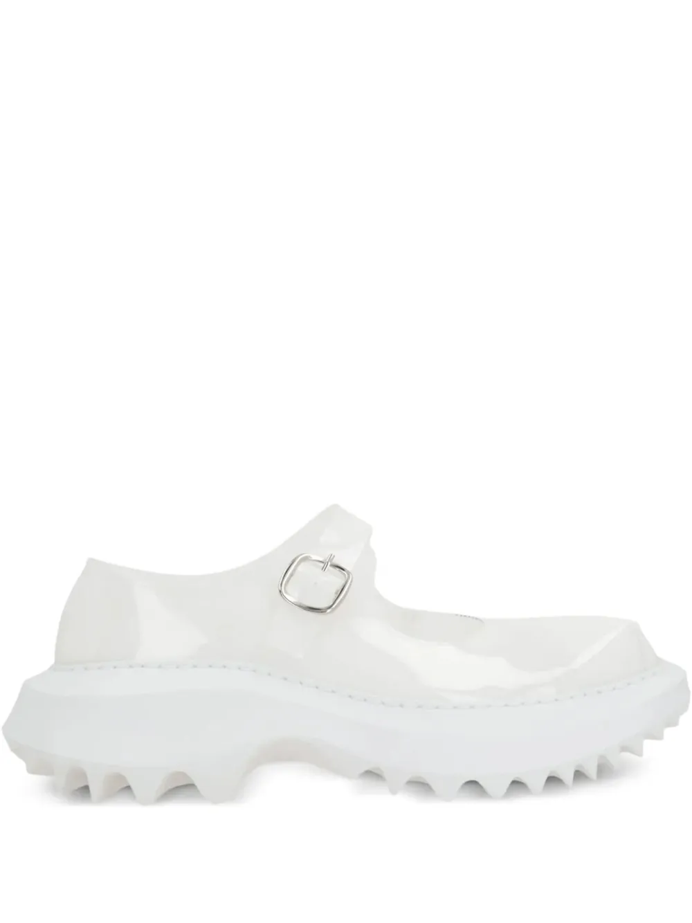 Comme Des Garçons buckle-fastening trainers | White | Image 1