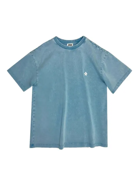 AVAVAV logo-embroidered cotton T-shirt