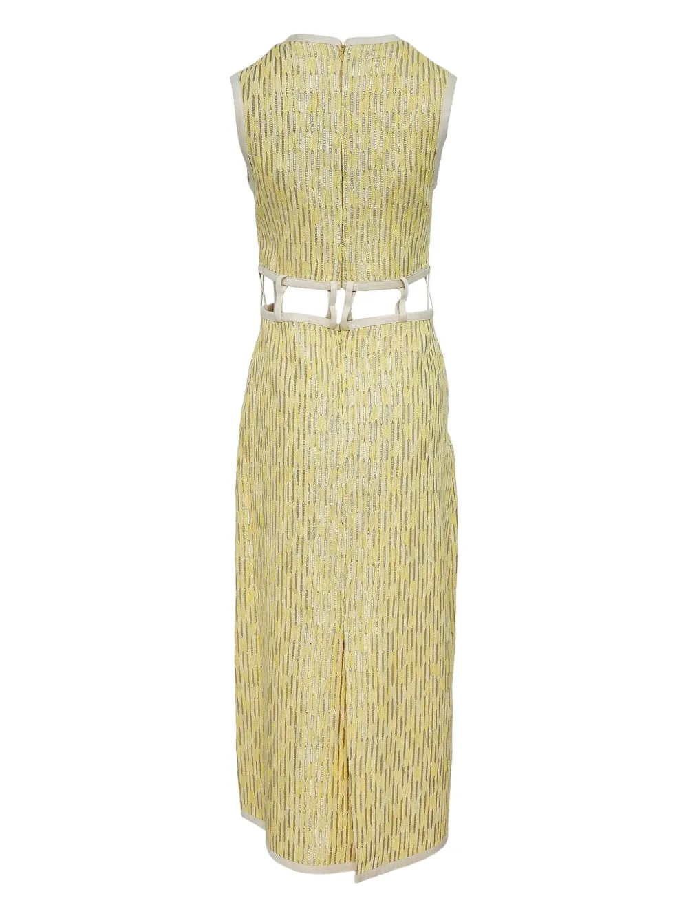 Alexis Renee midi-jurk met pailletten - Geel