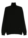 Moschino turtleneck wool sweater - Black