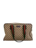 Gucci Pre-Owned 2000-2015 GG Canvas Web Duffle Bag travel bag - Brown