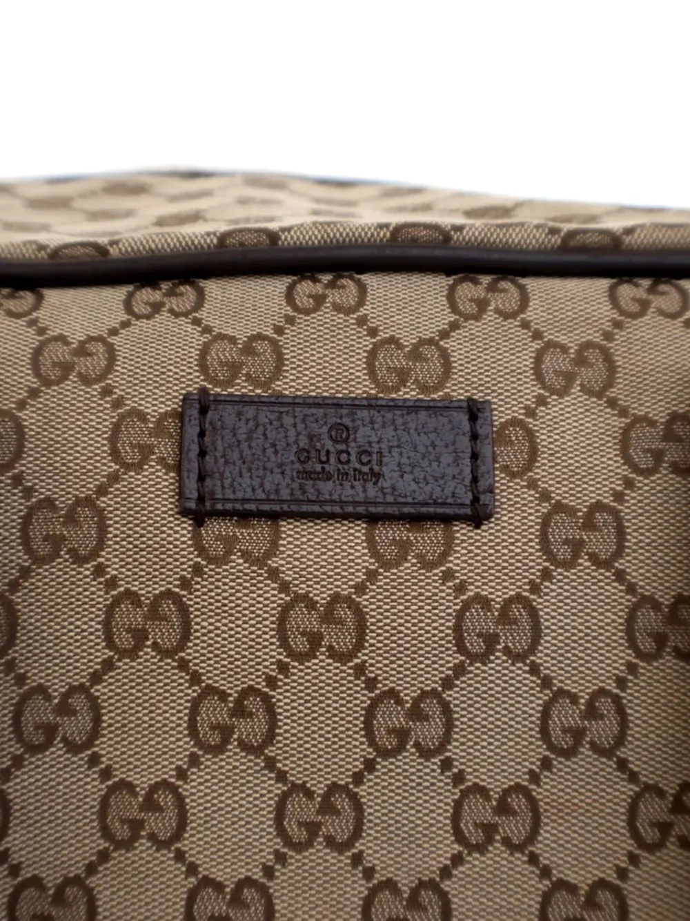 Gucci Pre-Owned 2000-2015 GG Canvas Web Duffle Bag travel bag | Pre-Owned | Image 2