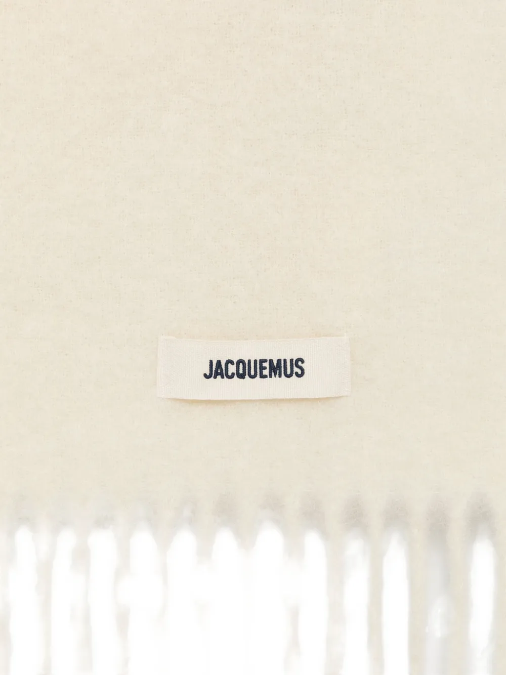 Jacquemus L'écharpe Carro scarf Wit