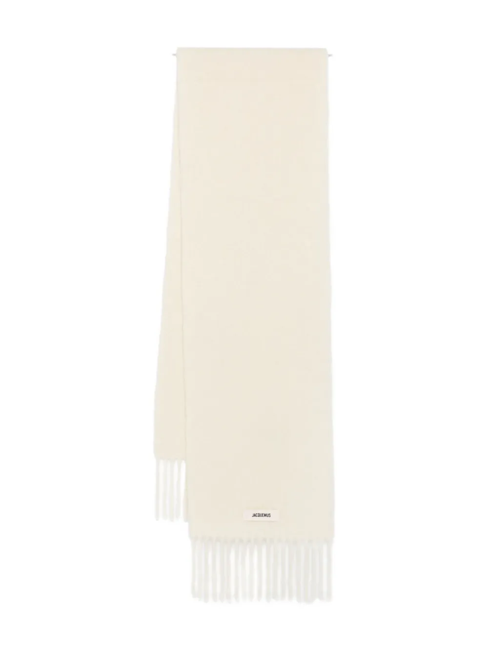 Jacquemus L'écharpe Carro scarf Wit