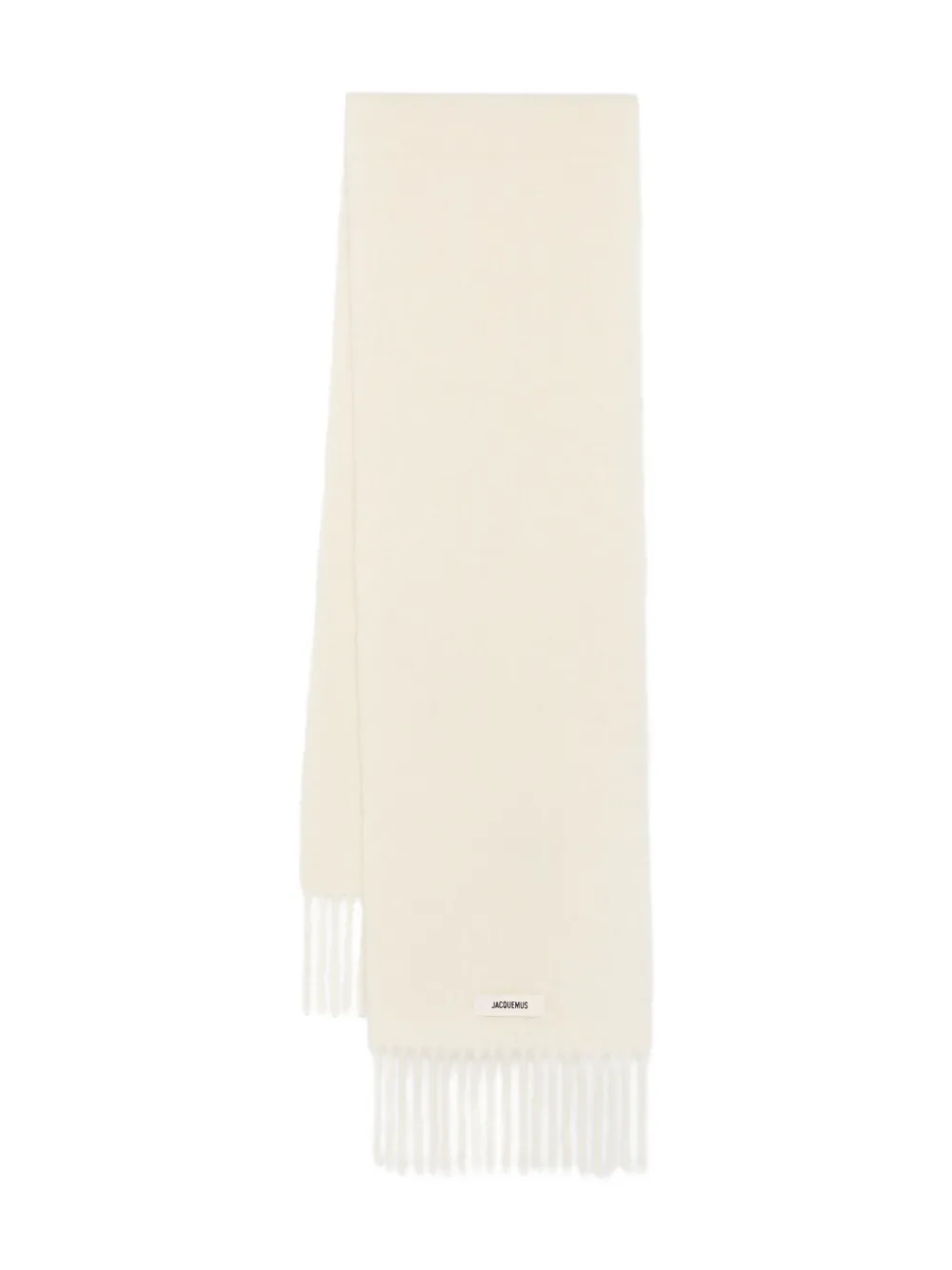 Jacquemus L'écharpe Carro sjaal Wit