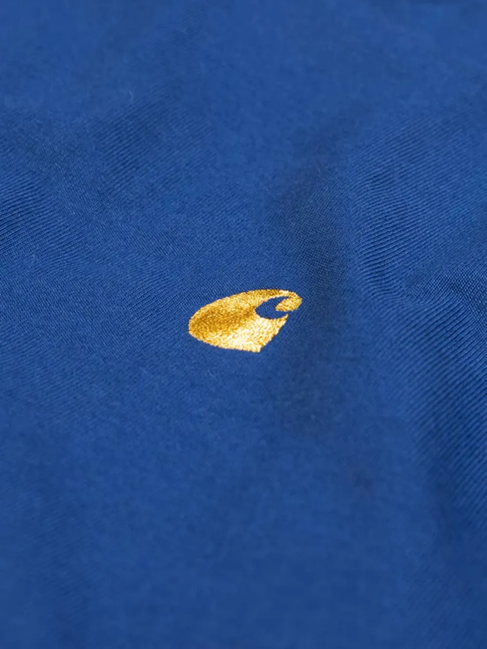Carhartt WIP T-shirt met geborduurd logo Blauw
