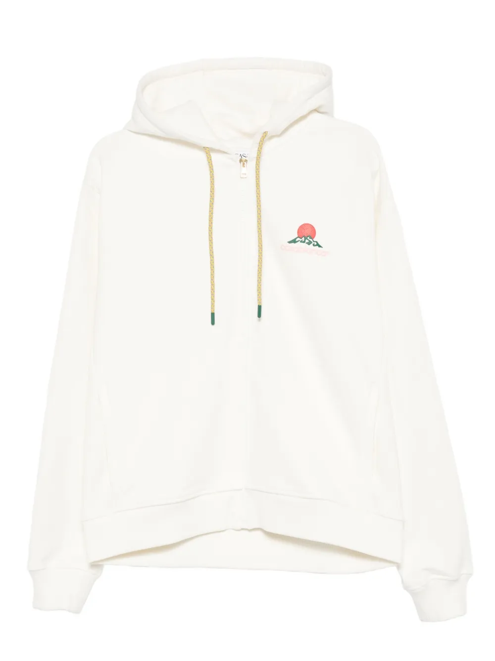 Casablanca Hoodie met borduurwerk Wit