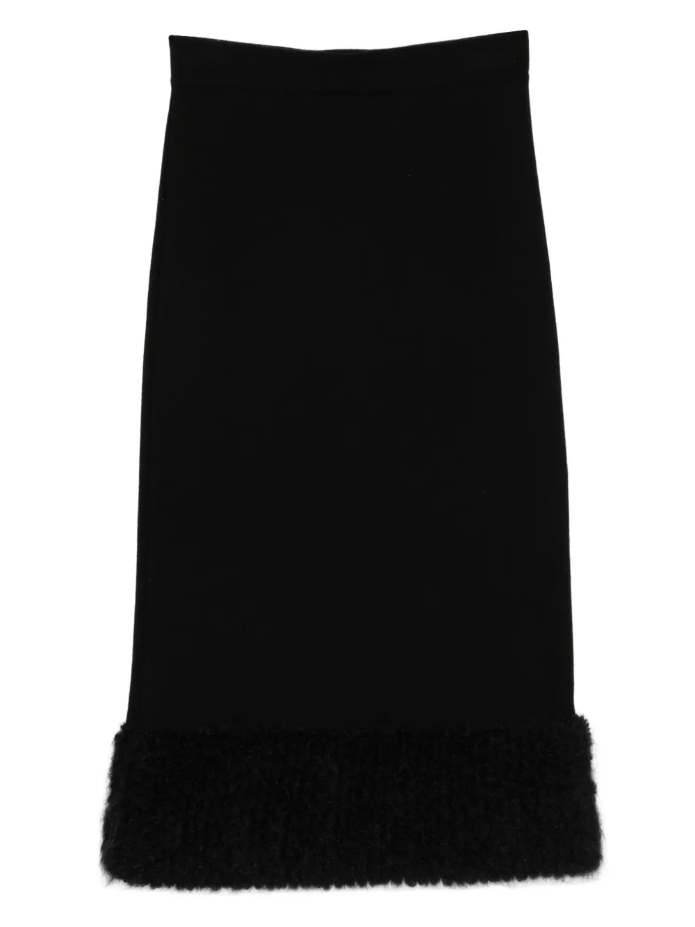 Moschino Rok met afwerking Zwart