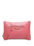 Balenciaga Pre-Owned 2010-2020s leather clutch bag - Pink