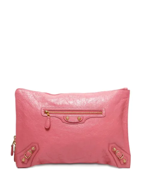 Balenciaga Pre-Owned 2010-2020s leather clutch bag