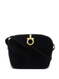 Ferragamo Pre-Owned 1990-2010 suede shoulder bag - Black