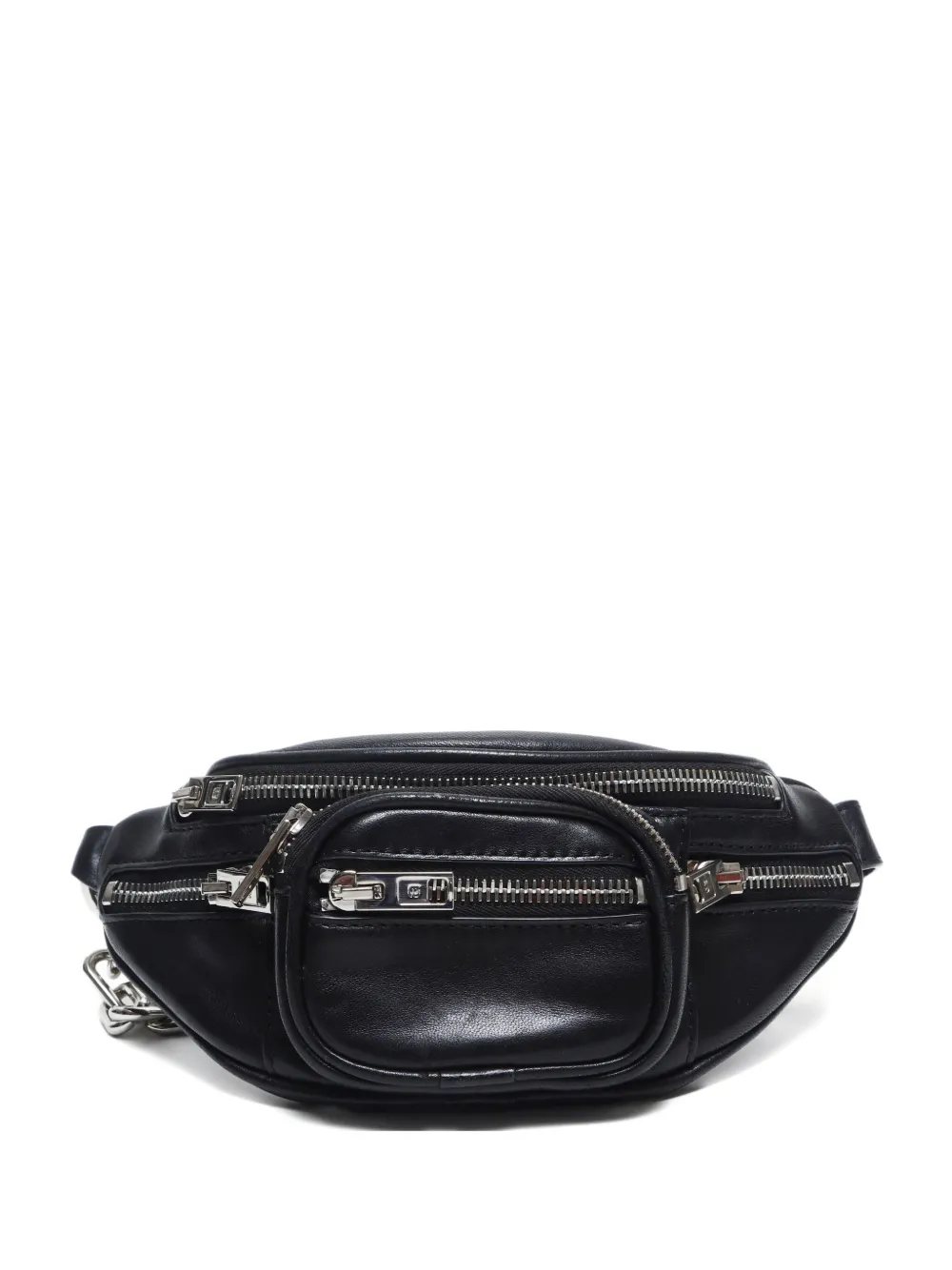 Alexander Wang 2015 pre-owned Attica leather zip belt bag | Black | Image 1