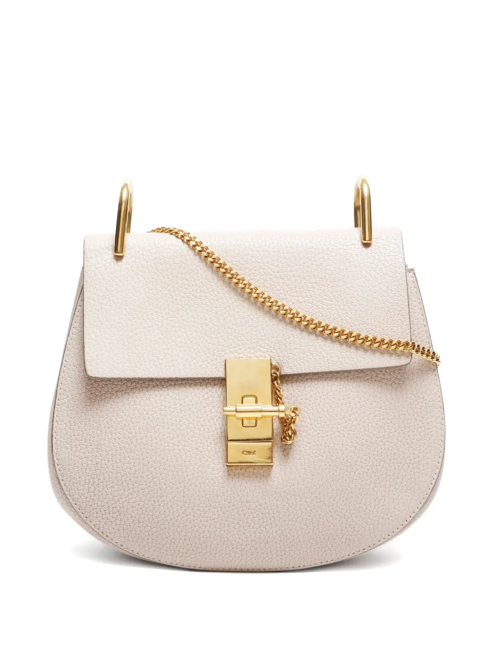 Pre-owned Chloé 2000-2020s Drew Leather Chain Cross Body Bag