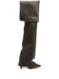 The Attico 95mm over-the-knee boots - Brown