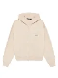 Jacquemus Le hoodie Gros Grain zippé hoodie - Neutrals
