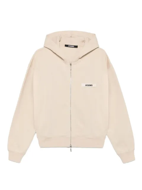 Jacquemus Le hoodie Gros Grain zippé hoodie