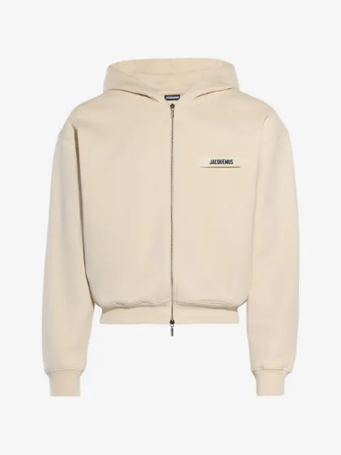 Jacquemus The Gros Grain zipped hoodie