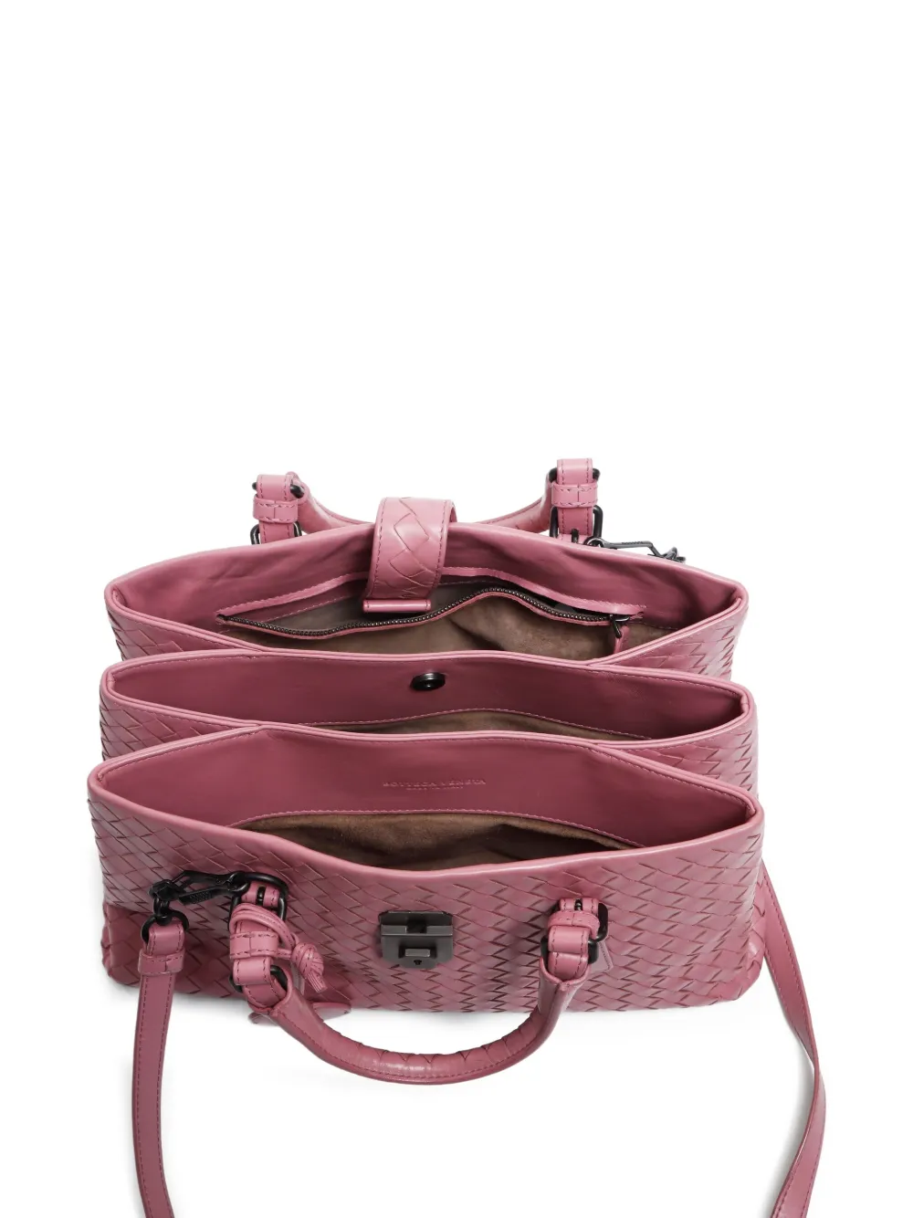 Pre-owned Bottega Veneta 2010-2020 Intrecciato Roma Tote Bag