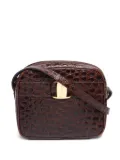 Ferragamo Pre-Owned 1990-2000 Vara leather crossbody bag - Brown