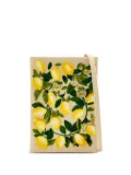 Olympia Le-Tan embroidered-lemon clutch bag - Neutrals
