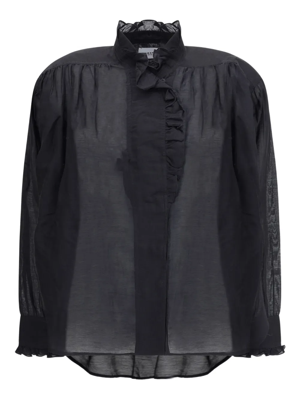 MARANT ÉTOILE Pamias ruffled top
