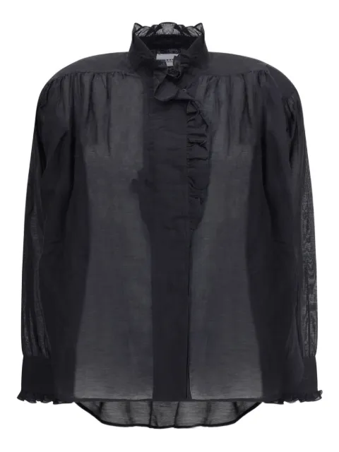 MARANT ÉTOILE Pamias ruffled top