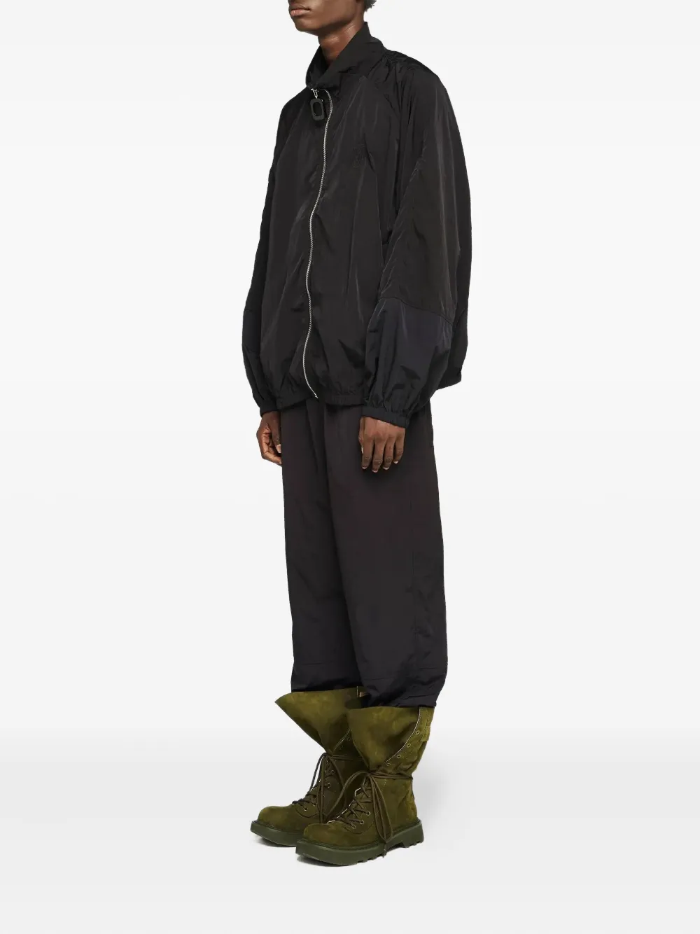 JW Anderson Bomberjack met raglan mouwen en ritssluiting Zwart
