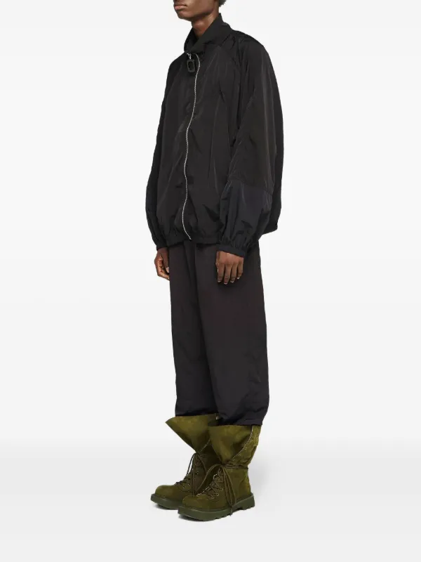 JW Anderson ラグランスリーブ ボンバージャケット | ブラック
