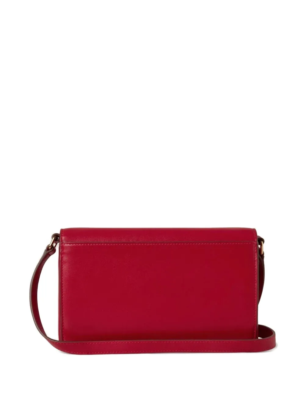 Mulberry Lana leather wallet-on-chain bag Rood
