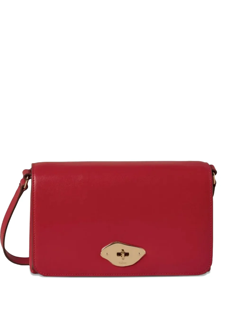 Mulberry Lana leather wallet-on-chain bag Rood