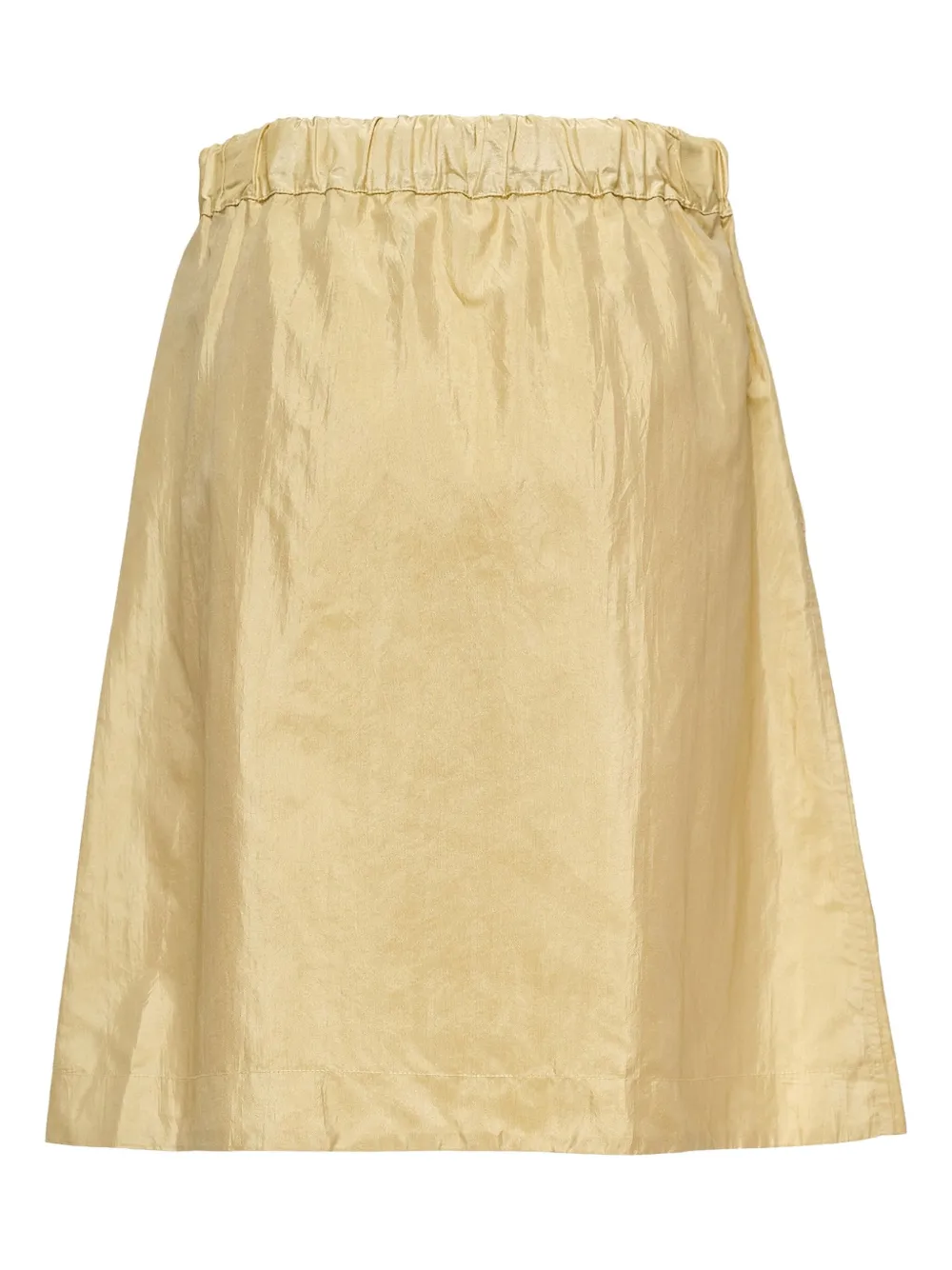 Jil Sander drawstring belted-waist skirt Beige