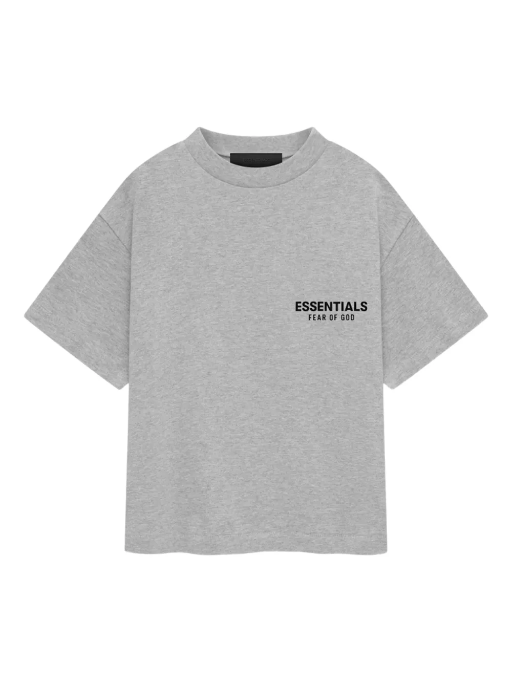 Essentials Logo-print T-shirt In Gray