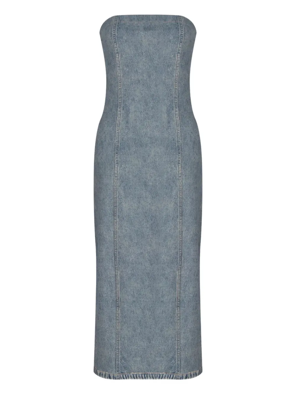 rag & bone Miramar Ponte Jasmine midi dress | Blue | Image 1