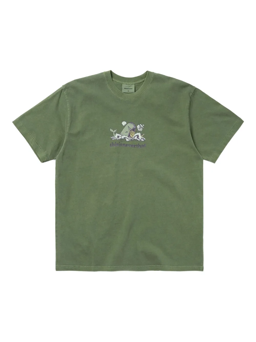 This Is Never That Dangerous Sea T-shirt In Green