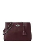 Mulberry Lily chain leather tote bag - Red