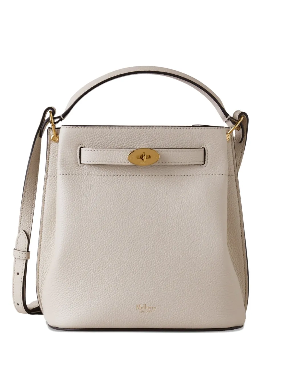 Mulberry Mini Islington Bucket Cross Body Bag In Neutral