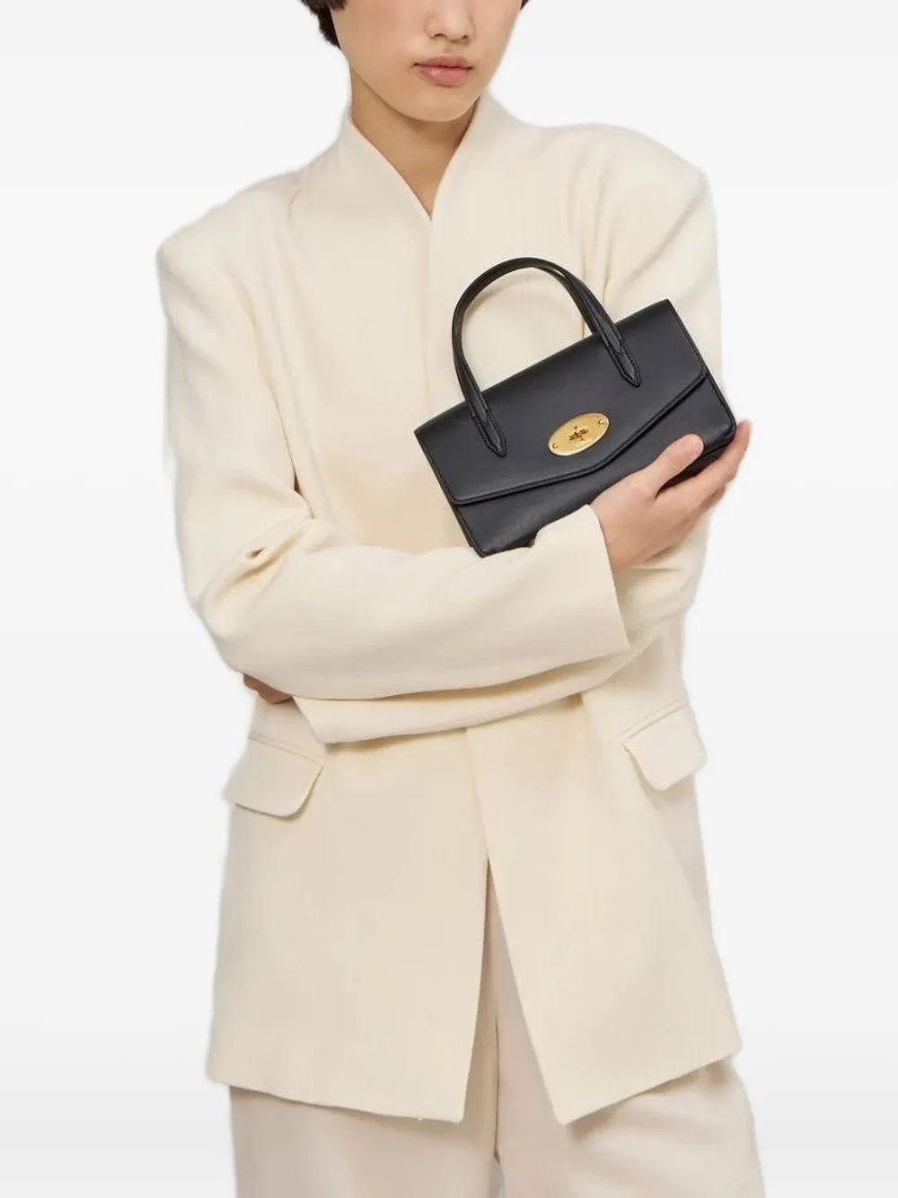 Mulberry small Darley tote bag Zwart