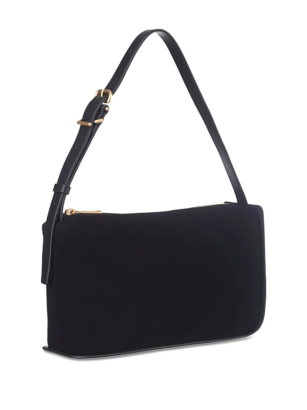 JOY GRYSON Crescent suede shoulder bag | Image 2