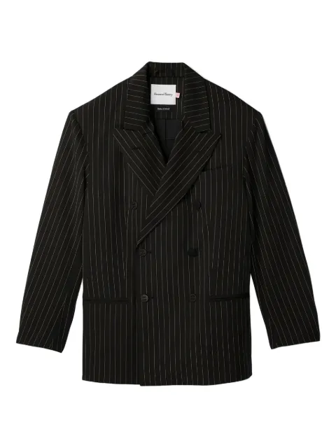 House of Sunny pinstripe double-breasted blazer