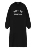 FEAR OF GOD ESSENTIALS logo-embellished mini dress - Black