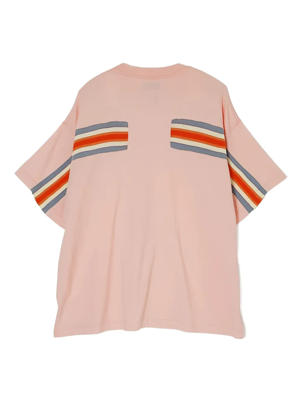 Facetasm embroidered stripe-detail T-shirt | T-Shirts | Image 2